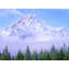 Whitehorse Mt. Winter Portrait Framed Graphic Art