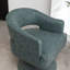 Fauteuil demi-tonneau pivotant de 28 po Kenzlee-2048069983
