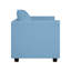 Chaise avec accoudoirs en lin Redenius-1247423696