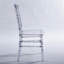 Chaise de mariage, chaise de salle à manger, ensemble de 4, siège en plastique
