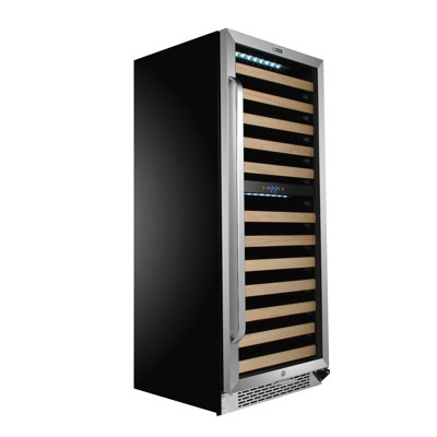 Whynter 92 Bottle Dual Zone Built-In Wine Refrigerator on Fridge.com