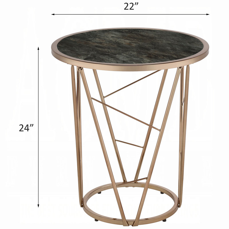 Table d'appoint moderne et luxueuse 1pc