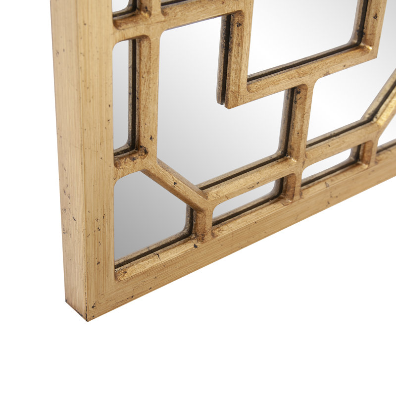 Lynnessa Rectangle Mirror, Gold