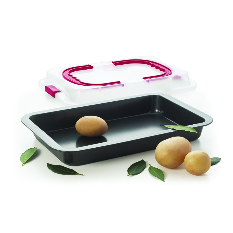 Symple Stuff Bake To Go Non-Stick Carbon Steel Roasting Pan