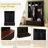 Farmhouse 4-In-1 Hall Tree With Wood Grain Bench-573793278