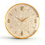 Horloges murales rondes jaunes-121069360