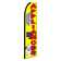 Appliances Polyester 138 x 38 in. Feather Banner