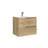 Menta 28.0'' Single Bathroom Vanity with Ceramic Top-91807163
