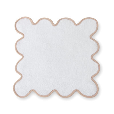 Charish Scalloped Wash Towel