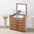 5-Tier Wooden Jewellery Organizer Box with Mirror