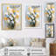 Fleurs bleues et blanches sur fond blanc-2038402743-2038402736