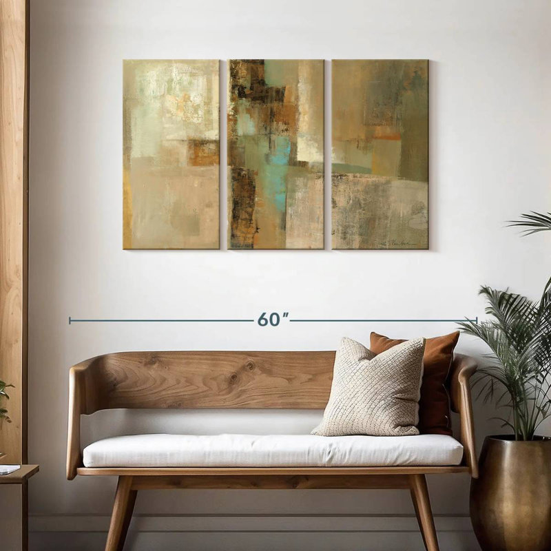 Avery Abstract Peninsula, 28" H x 45" W