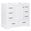 Meuble-lavabo 36 po sans lavabo, base d'armoire seulement, six tiroirs, diviseur de tiroir multifonctionnel, tablette réglable-126202370