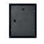 Ensemble de 4 cadres muraux et plateau de table en MDF noir 11 * 14 po