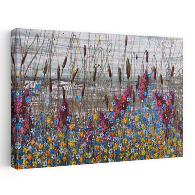 Contemporary Art Abstract Contemporary Wall Art by Donatella Marraoni - Wrapped Canvas Print