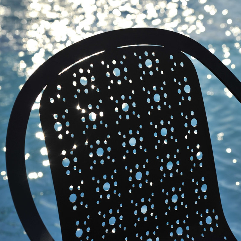Tline Outdoor Lounge Chair, Graphite