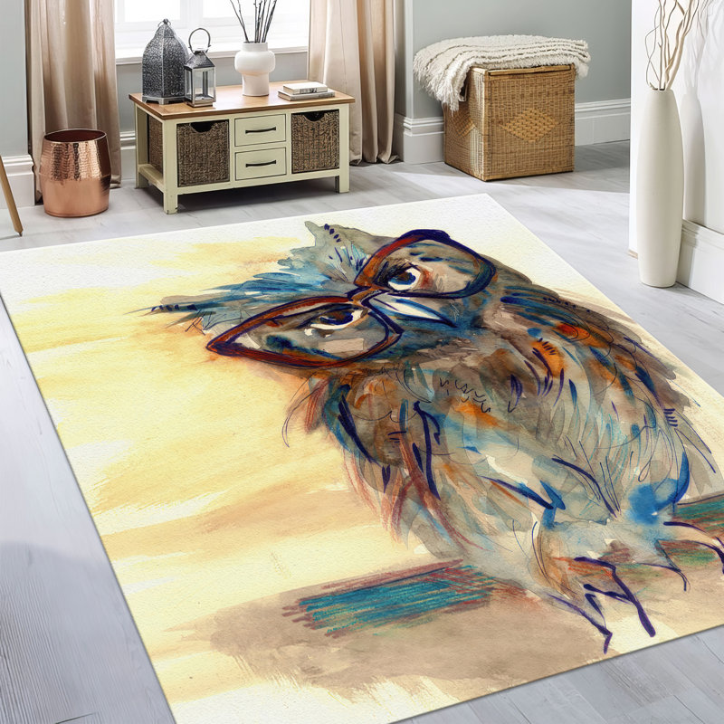 Grand tapis non tissé à motif doux avec motif floral complexe Designers Choice, Rectangle 2 pi 8 po x 4 pi 11 po