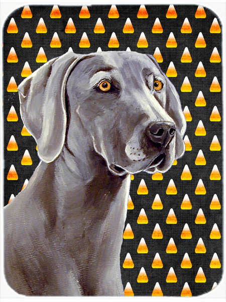 Planche à découper en verre caroline trésors weimar Halloween Candy Corn