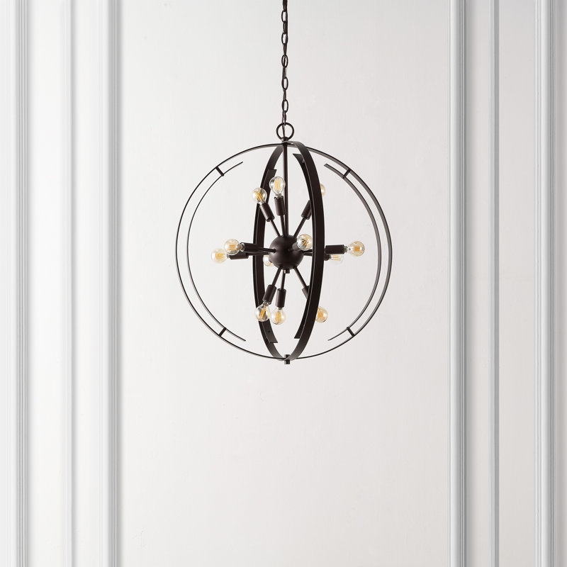 Wahibah 12 - Light Orb Unique/Statement Pendant