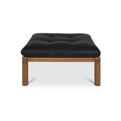 TYSON 37" Genuine Leather Ottoman