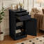 Armoire modulaire pour bar à vin avec huche, rangement spacieux et fonctionnalité d'affichage pour une utilisation polyvalente à la maison.
