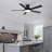 Wrought Studio™ 52 Inch Flush Mount Ceiling Fans With Lights Remote Control Quiet Fan-63331493