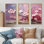 Fleurs de cerisier du Japon, impression d'art mural japonais