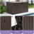 Edrosie Inc 150 Gallons Water Resistant Resin Lockable Deck Box-92535874-128126048