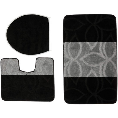 Ensemble de tapis de bain 3 pièces Puaina