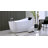 59'' x 29.5'' Whirlpool Plastic / Acrylic Bathtub with Faucet