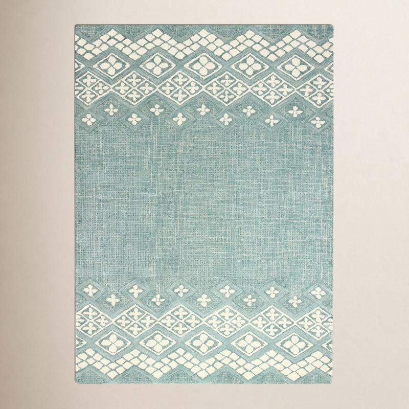 Hepworth Wool Geometric Indoor Rug, Rectangle 3'6" x 5'6"