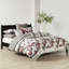 Housse de couette pour grand lit - Fleur de cerisier, coton, floral, attaches intérieures, literie lavable à la machine pour un imprimé floral à 100%, couette surdimensionnée, facile à nettoyer