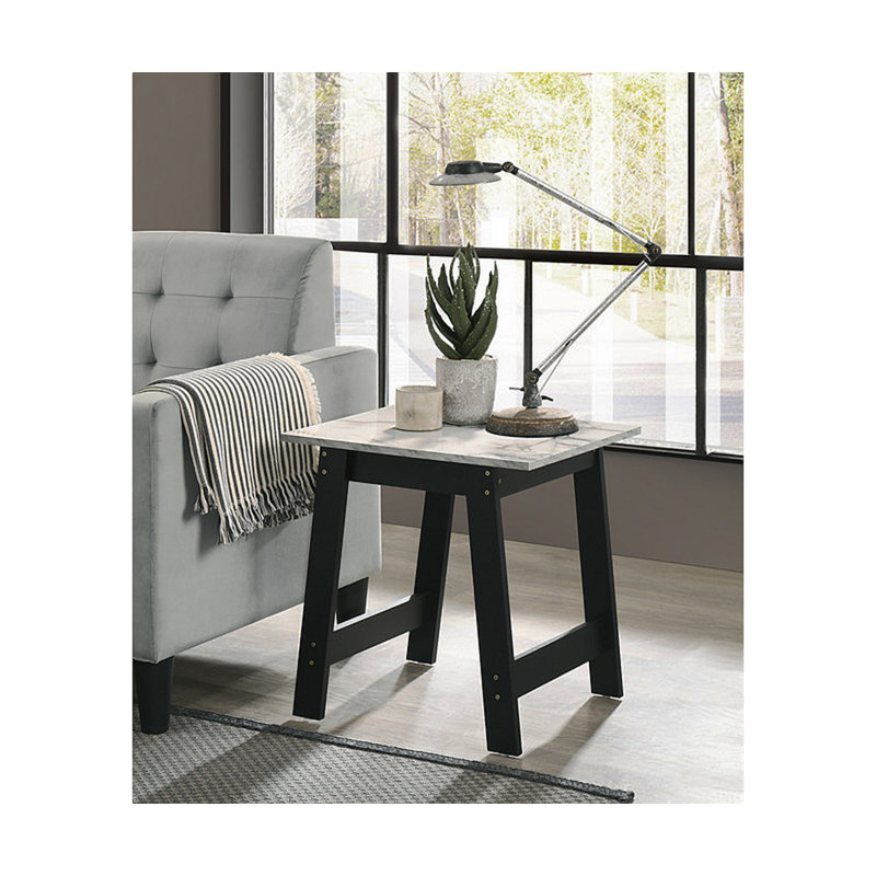Ensemble de salon avec fauteuils et table de bout en velours vert Ezio, Velours - Vert