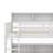 Twin-Sized Bunk Bed With Integrated Shelves On Both Bunks And A Storage Drawer-776653143