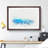 Waves from the Boat in Abstract - Picture Frame Graphic Art Print-55761444-55761443