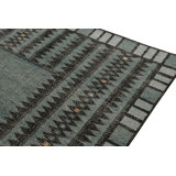 Distressed Homage Handmade Kilim Wool Geometric Area Rug