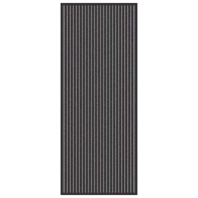 vidaXL Doormat Black Polypropylene Entryway Indoor Mat Home Essentials Floor