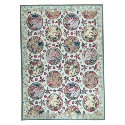 Wool Ikat Area Rug
