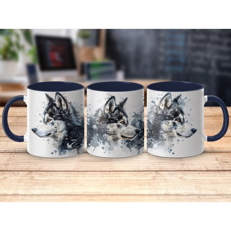 Mug, 2, Navy