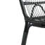 2 chaises d'extérieur avec coussins confortables - gris, fabrication en fer, pour le jardin, le patio, capacité de poids de 400 lb d'épaisseur en PE gris, structure solide,-1914492893