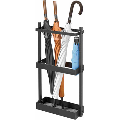 Metal Umbrella Stand with Drying Stone