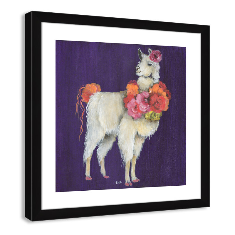Art sur toile little, H 24,5 po x l 24,5 po x P 0,625 po, Cadre argenté