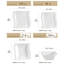 Flora Series, 32-piece Ivory White Porcelain China Dinnerware Set, Service For 8 