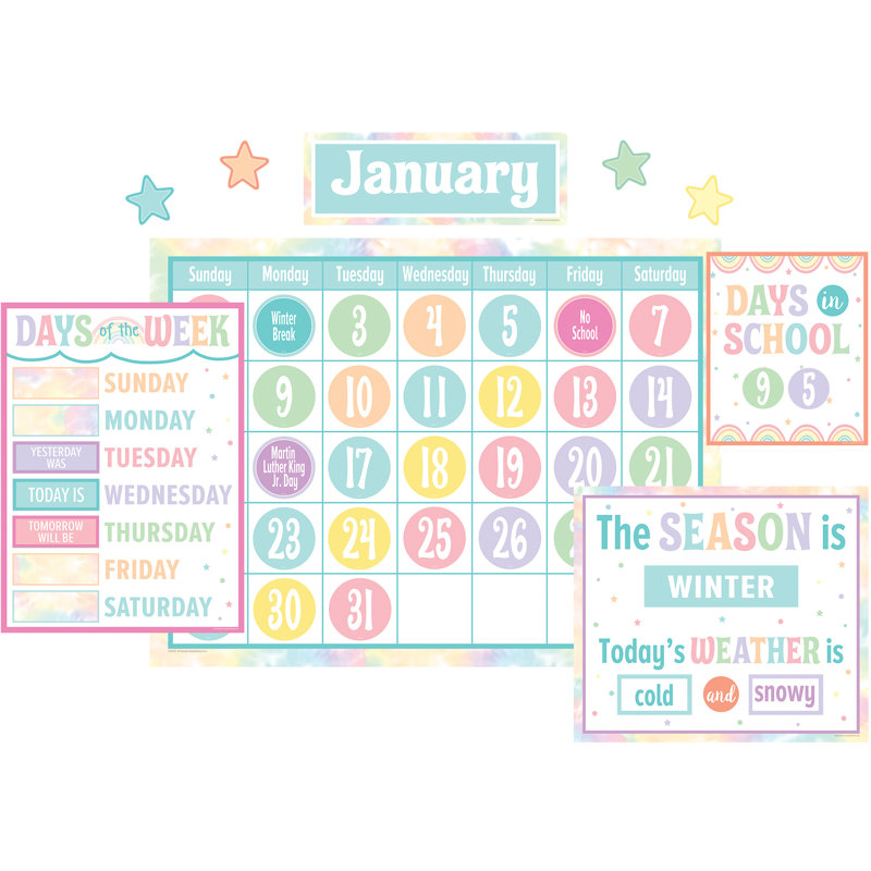 Ensemble de babillards en pastel Pop