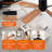 2pcs 42'' Ceiling Fans With Light With Remote Control-1399029878