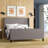 Upholstered Panel Bed-342426962