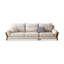 Canapé beige modulaire en chenille-2010833392-2010833393