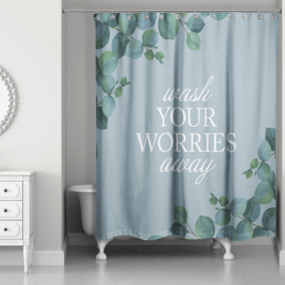 Rideau de douche simple Ziyi