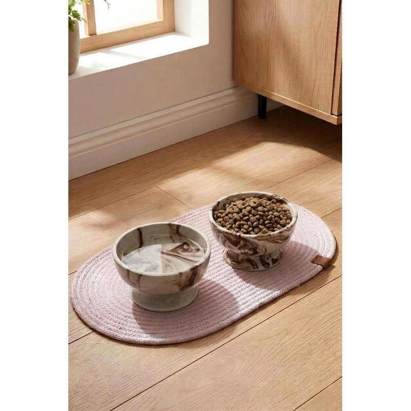 Bol pour nourriture pour animaux, Brun