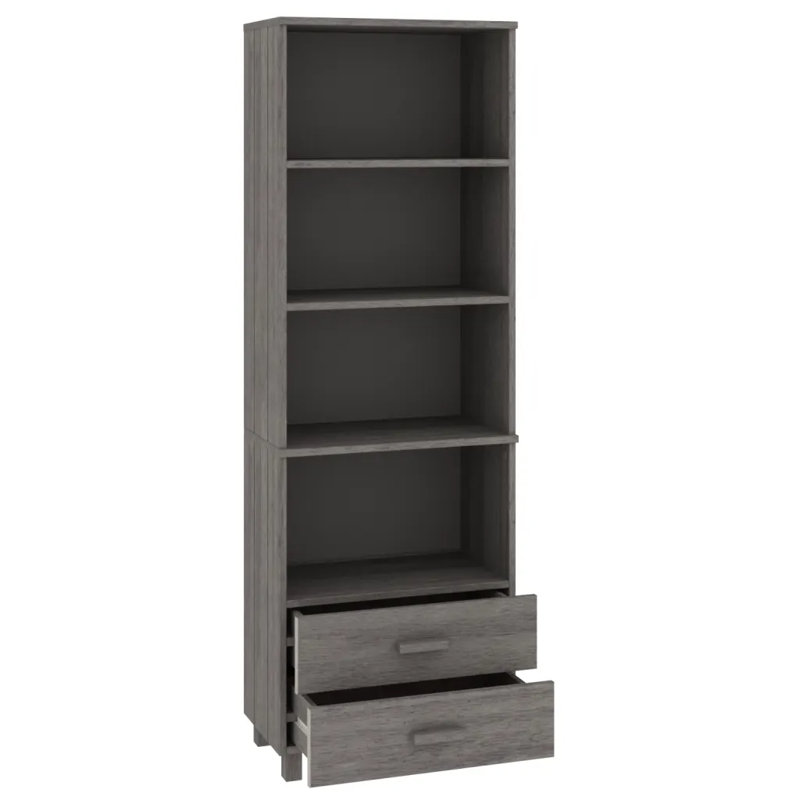 Haniya 60cm Solid Wood Sideboard, Light Grey